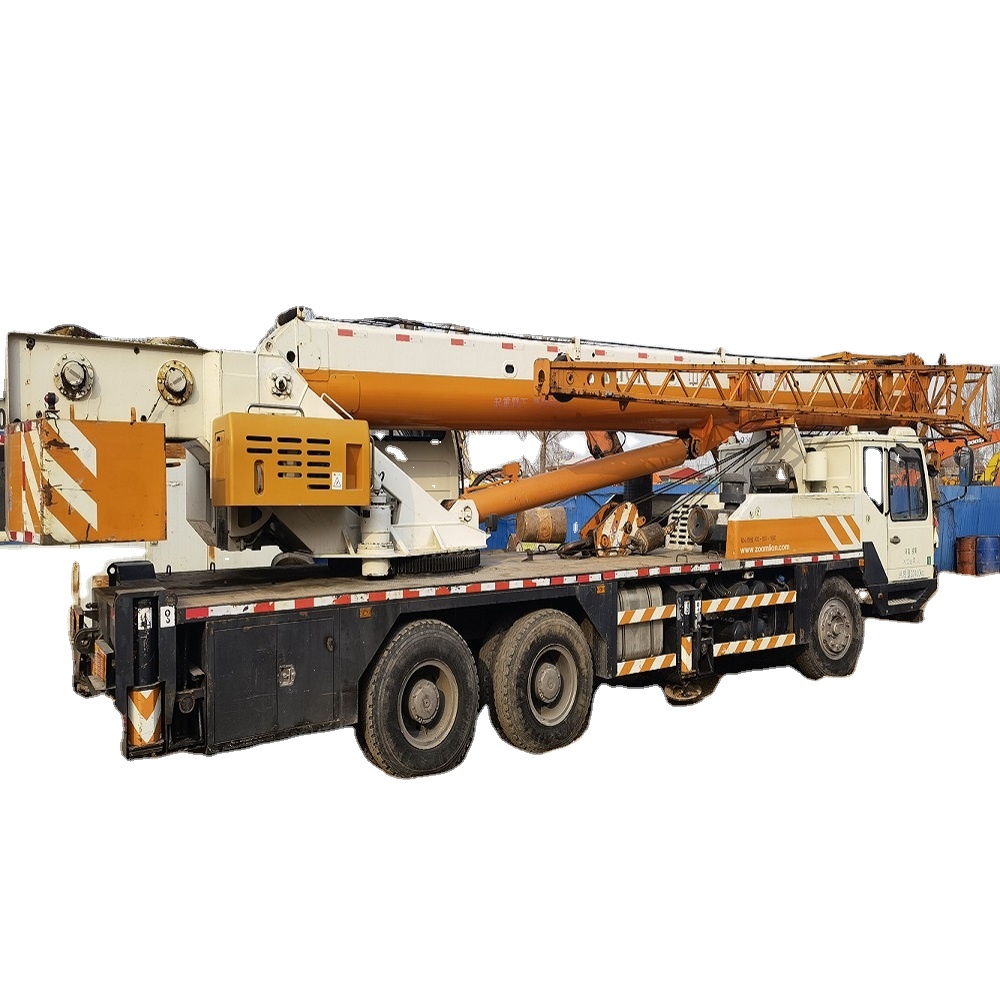 Grue de camion d'occasion de haute qualité, 25 tonnes, QY25V, pour zoomon