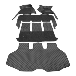 Tapis de sol de voiture Double couche en cuir de qualité 3d/5d/7d tapis en cuir pour 2022-2025 TOYOTA VOXY <span class=keywords><strong>NOAH</strong></span> 90 RHD - Product Image 4