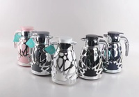 Thermos de luxe 1L (1000ML) pour café et thé, style marocain arabe, pour la maison et les réceptions, Dallah et carafe à thé