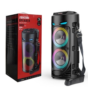 SING-E Zqs4239 <span class=keywords><strong>2025</strong></span> Bluetooths Loa RGB LED Chiếu Sáng Chất Lượng Âm Thanh Cao Nhà Karaoke Đảng DJ Âm Thanh Microphone Ngoài Trời Phong Cách - Product Image 1