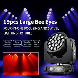 Espace commercial créatif, lumière à effet mobile 4 en 1, <span class=keywords><strong>zoom</strong></span> large et couleur RGBW, permettant de rehausser les façades de bâtiments et la décoration thématique - Product Image 2