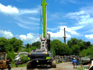 ZR185 54Ton Rotary <b>Drilling</b> Rig 181KW 56m Depth Rotary <b>Drilling</b> Rig Price - Product Image 5
