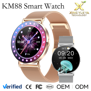 Reloj Inteligente KM88 de Moda para Mujer, Pantalla AMOLED de 1.32'', Llamadas por Bluetooth, Monitor de Frecuencia Cardíaca 24h, Monitor de Sueño y SpO2, Resistente al Agua IP68, Reloj Deportivo - Product Image 6