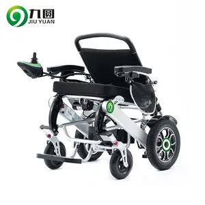Folding Electric Wheelchair Handicapped Foldable Silla De Ruedas Electrica Electric Wheelchair