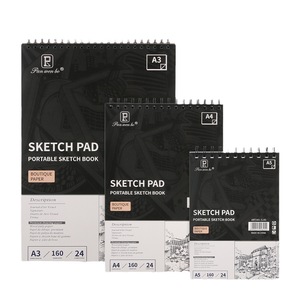 Bloc de <span class=keywords><strong>dessin</strong></span> spirale 8K A3 A4 pour croquis en extérieur, idéal pour étudiants en art, fournitures en gros - Product Image 5