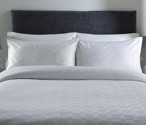 Draps <span class=keywords><strong>de</strong></span> lit d'hôtel en coton à fibres longues T250 blancs jacquard circulaire, prix avantageux, vente chaude 2026 - Product Image 2