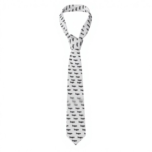 Corbata de poliéster tejida lisa con logotipo personalizado para hombre Meijiang, diseño paisley de bajo precio, de secado rápido, para venta al por mayor - Product Image 5
