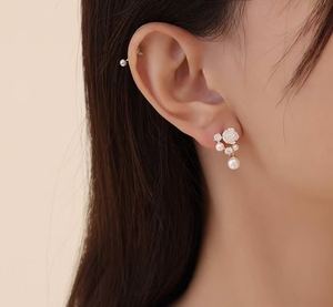 Pendientes de Plata de Ley S925, Nuevos y Exclusivos Pendientes para la Oreja - Product Image 2