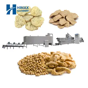 Factory Machinery For Sale High Protein Content Soya Food Making Machine Manufacturer Extruder