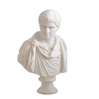 Mini Statue en plâtre Résine Caracalla Statue Ornements Salon Entreprise Décoration