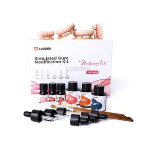 LODDEN Light Curado Modificación de goma simulada <span class=keywords><strong>Cad</strong></span> <span class=keywords><strong>Cam</strong></span> Material dental Modelo <span class=keywords><strong>Soft</strong></span> Gum Kit de modificación de goma simulada - Product Image 1