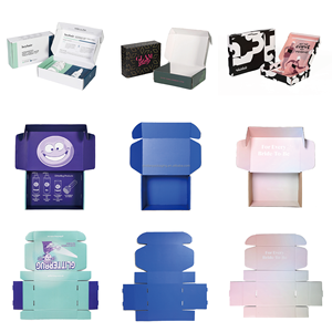 Boîtes d'emballage en carton ondulé personnalisées avec revêtement UV, recyclables, logo personnalisé - <span class=keywords><strong>Livraison</strong></span> express - Product Image 5