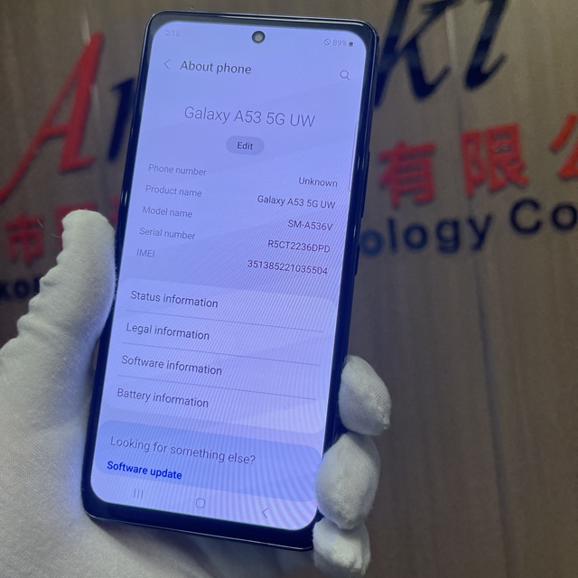 a53 Original High Quality A53 5G 6+128gb/A52S 5G 4+128GB Smart Mobile Phone for amsung