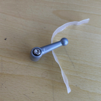 Nouvelle pièce de rechange A7VK en alliage d'aluminium avec filetage M6 pour raccords hydrauliques, levier de serrage pour l'entretien des pompes
