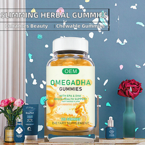 Integratori Erboristici per Donne, Caramelle Gommose Dimagranti all'<span class=keywords><strong>Arancia</strong></span>, Aiutano a Ridurre il Grasso Addominale - Product Image 2