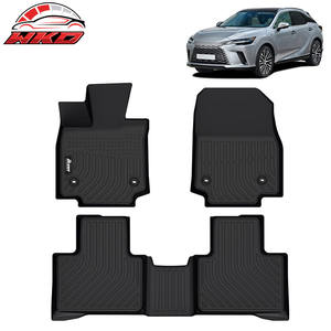 Alfombrillas para Lexus RX350 RX450h+ 2023-2025, para todo tipo de clima, TPE, alfombras moldeadas en 3D, protector de revestimiento, impermeables - Product Image 1