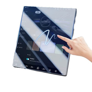 Protector de pantalla PET antideslumbrante antiarañazos 9H de alta claridad para modelos de navegación Tesla y <span class=keywords><strong>BMW</strong></span>, películas de plástico duro AR y AF - Product Image 2