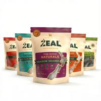 Sachet Doypack Personnalisé pour Friandises pour Animaux de Compagnie, Emballage pour Cosses de Cerf, Sachet Haute Barrière avec Fermeture Éclair