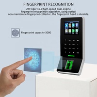 ZKT F22 Software Gratuito, Sistema de Seguridad Inteligente ZK Wifi, Lector Biométrico de Huellas Dactilares para Control de Acceso y Registro de Asistencia