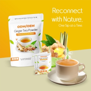 Boisson instantanée au gingembre à marque privée, sans caféine, en poudre, pour le bien-être digestif - Product Image 4