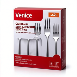 Juego de tenedores para postre 6 piezas Inox (17,1cm) VENICE Cromo brillante PL6180VC10 - Product Image 2