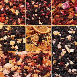 Thé aux saveurs de fruits naturels, thé sucré aromatisé aux fruits secs, mélange de fruits rouges, thé beauté aux fruits, mélanges de feuilles de thé en vrac personnalisés fraise <span class=keywords><strong>vanille</strong></span> - Product Image 2