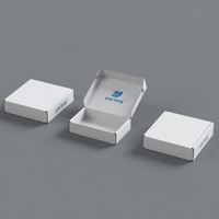 Boîte en carton ondulé pour l'expédition de vêtements, cadeaux, articles de luxe, emballages de petite taille pour le commerce électronique