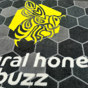<strong>Heavy</strong> <strong>Duty</strong> Commercial Use <strong>Rubber</strong> <strong>Backed</strong> Factory Promotion Doormats with Personal Logo - Product Image 2