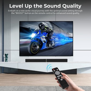 Migliori Soundbar Wireless/BT/Bluetooth per TV con Altoparlante per Film/Musica/Notizie con ARC/OPT/Telecomando - Product Image 2