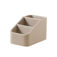 VD VD-3450 Organisateur de bureau côtelé multi-fentes pour stylos, téléphones, télécommandes et petits accessoires