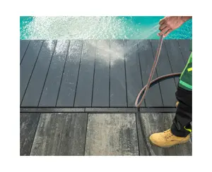 Modern Ultra Fiber Co-Extruded Outdoor Wood Plastic Decking Waterproof for Terraces with Different Sizes