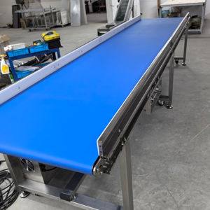 Băng tải thực phẩm bằng thép không gỉ, bàn băng tải dùng trong chế biến thực phẩm - Product Image 1