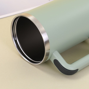 Gobelet isotherme en acier inoxydable 304 à double paroi, anti-fuite, sous vide, 40 oz, avec poignée, vente en gros - Product Image 2
