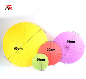 Vente en gros de parapluies peints à la main en blanc parapluies à <span class=keywords><strong>dessin</strong></span> en papier parapluies à l'huile vierge en papier pour mariage - Product Image 6