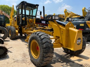 รถเกรดเดอร์มือสอง Caterpillar 140K ประสิทธิภาพสูง พร้อมเครื่องยนต์ดีเซล PLC และปั๊ม คุณภาพดีสำหรับขาย - Product Image 1