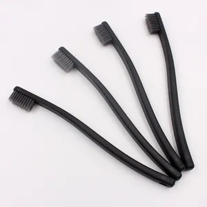 Matte Handle Charcoal Adult Toothbrush Manufacturer