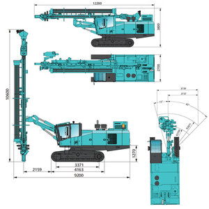 Open Pit Mining Down the Hole <b>Drill</b> and Blast Gold Mining <b>Drill</b> High Efficiency Drilling Machines for Mining - Product Image 6