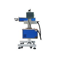 Machine de marquage et de codage laser CO2 30W 40W 60W 100W 150W pour bouteilles PET de boissons et d'eau, avec date d'expiration, numéro de lot et code de lot