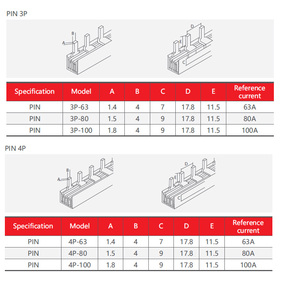 דאגה ללא דאגות לאחר מכירות 4-מוט <span class=keywords><strong>busbar</strong></span> צבע נחושת - Product Image 6