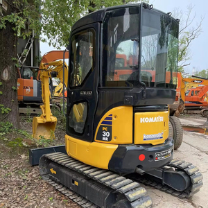 ใช้ Komatsu PC30รถขุดญี่ปุ่นมีส่วนประกอบหลักเครื่องยนต์และปั๊ม - Product Image 1