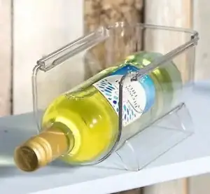 Benutzer definierte einfache Design Pet Wine Cola Flaschen halter Rack