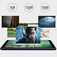 PRITOM 7 pouces Allwinner Android 10 tablette Quad Core 2G RAM 32GB ROM Wi-Fi étui en cuir durable Portable Type-C pour les enfants