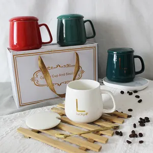Умная грелка с логотипом в скандинавском стиле, термоконтроль, чайные кружки, керамическая кофейная кружка с подогревом, электрическая грелка для чашки