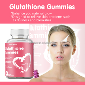 Prodotti di Bellezza per la Cura della Pelle, Caramelle Gommose al Collagene e L-Glutatione per lo Sbiancamento della Pelle per Adulti - Product Image 2