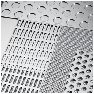 Metal Perforado de Acero Inoxidable / Metal Perforado con Orificios Redondos / Lámina de Metal Perforada - Product Image 1