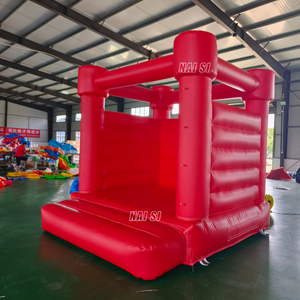 Castillo Inflable Rojo de 10x10 con Soplador, Trampolín Inflable de PVC, Cama Elástica para Bodas, Cumpleaños y Fiestas - Product Image 3