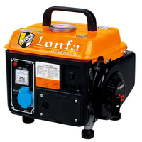 2hp 63cc W 0.65kw W เครื่องกำเนิดไฟฟ้าเบนซิน12V DC แบบพกพาที่มีประสิทธิภาพมินิ650 950 2จังหวะอากาศเย็น