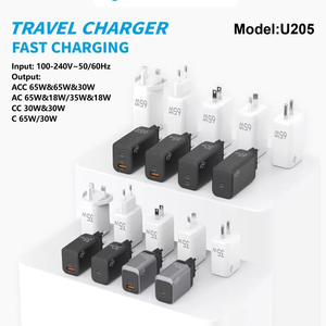 Chargeur mural <span class=keywords><strong>USB</strong></span> C rapide pour téléphone <span class=keywords><strong>portable</strong></span> 45W d'origine avec prise US UK EU AU - Product Image 1