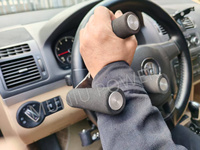 MUNIU Bouton de commande rotatif à trois points pour volant, pour conducteurs handicapés