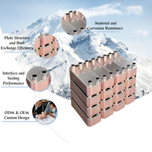 <span class=keywords><strong>Intercambiador</strong></span> <span class=keywords><strong>de</strong></span> Calor <span class=keywords><strong>de</strong></span> <span class=keywords><strong>Placas</strong></span> Soldadas con Cobre, <span class=keywords><strong>Caldera</strong></span> <span class=keywords><strong>de</strong></span> Gas Montada en la Pared, Bomba <span class=keywords><strong>de</strong></span> Calor, Calefacción, Marca HANXIN, Alta Seguridad, Fácil Operación, 220V, 1 Año - Product Image 3